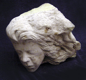 Head in Clunch stone